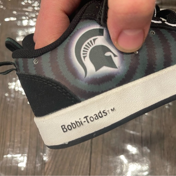 BOBBI-TOADS Michigan State Kids’ Light-Ups Shoes Size 7 - Picture 5 of 8